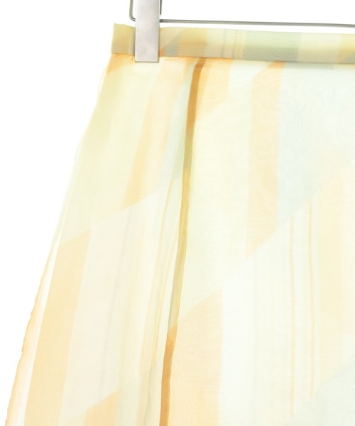 JIL SANDER（ジルサンダー）ひざ丈スカート オレンジ サイズ:32(XXS位) レディース/2200703738035