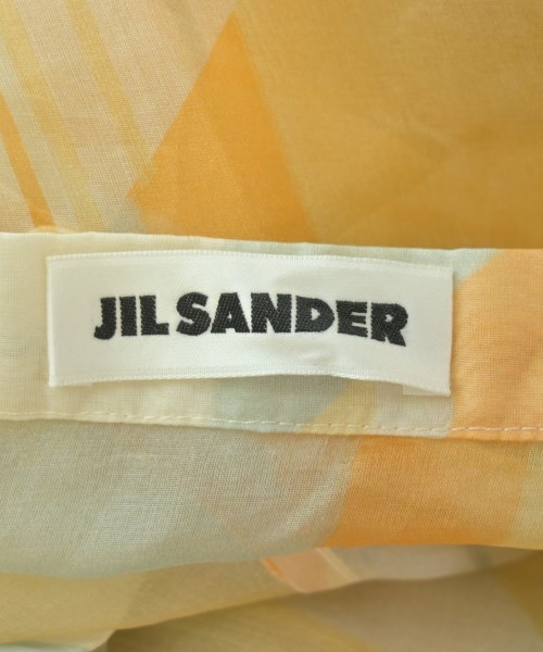 JIL SANDER（ジルサンダー）ひざ丈スカート オレンジ サイズ:34(XXS位) レディース/2200703738042