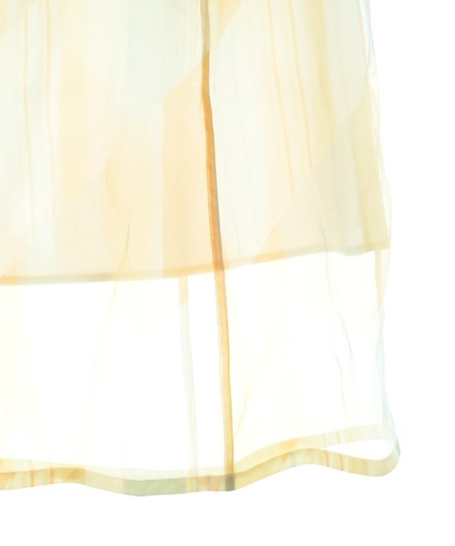 JIL SANDER（ジルサンダー）ひざ丈スカート オレンジ サイズ:32(XXS位) レディース/2200703738059