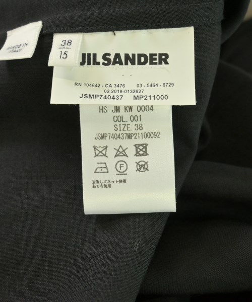 JIL SANDER（ジルサンダー）カジュアルシャツ 黒 サイズ:38(S位) メンズ/2200703834027