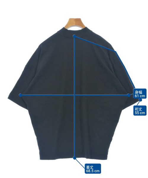 JIL SANDER（ジルサンダー）Tシャツ・カットソー 黒 サイズ:S メンズ/2200704047020