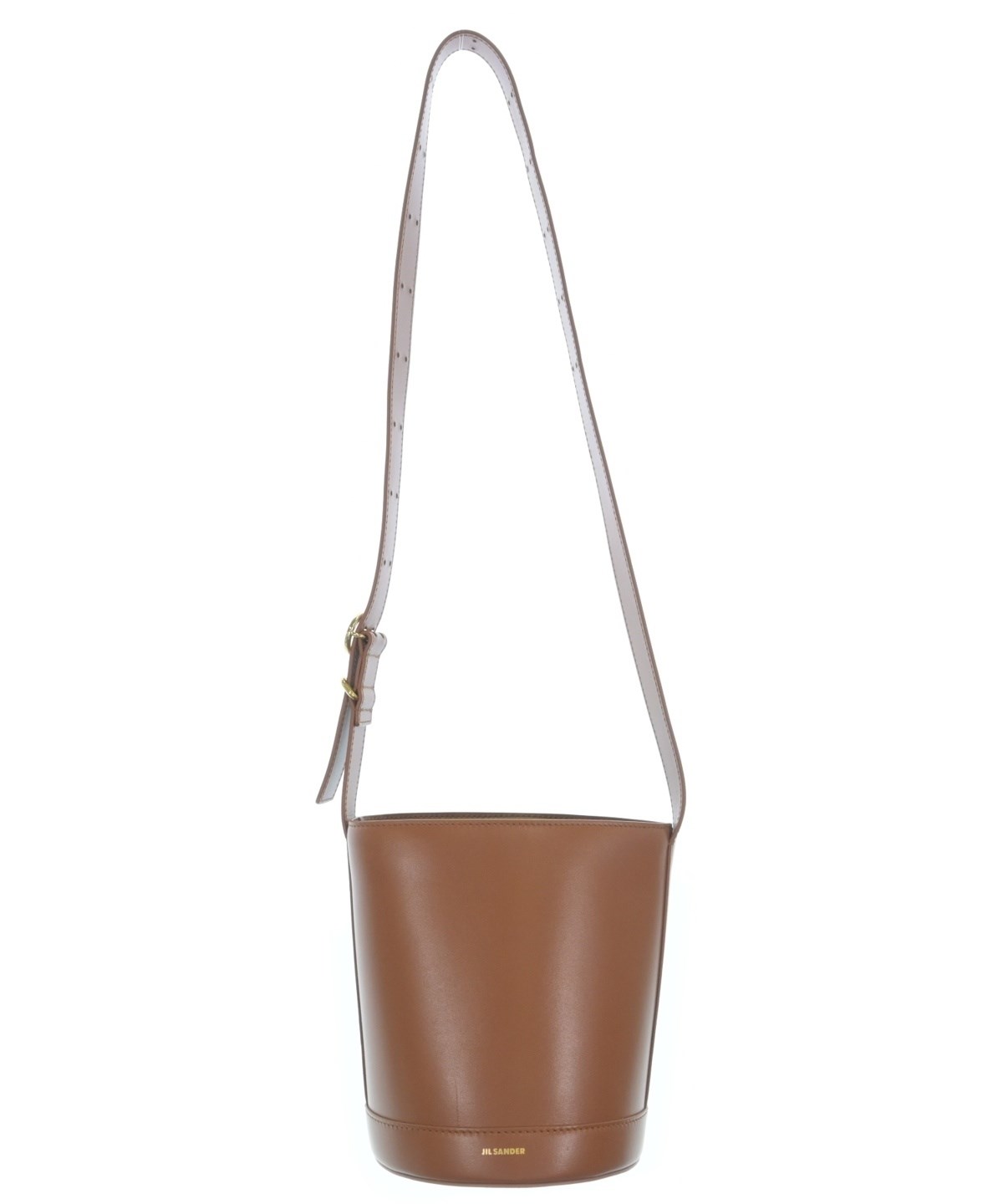 JIL SANDER（ジルサンダー）ショルダーバッグ 茶 サイズ:- レディース