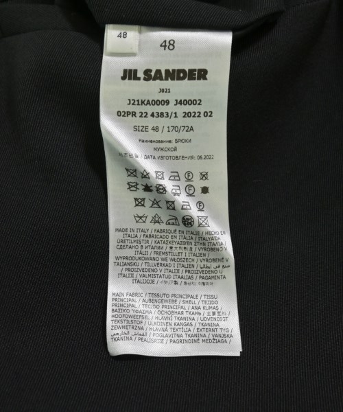 JIL SANDER（ジルサンダー）スラックス 紺 サイズ:48(L位) メンズ/2200704333079