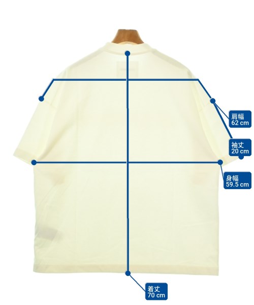 JIL SANDER（ジルサンダー）Tシャツ・カットソー 白 サイズ:S メンズ/2200704923393