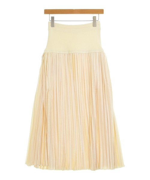 JIL SANDER（ジルサンダー）ロング・マキシ丈スカート 白 サイズ:34(XXS位) レディース/2200705599382