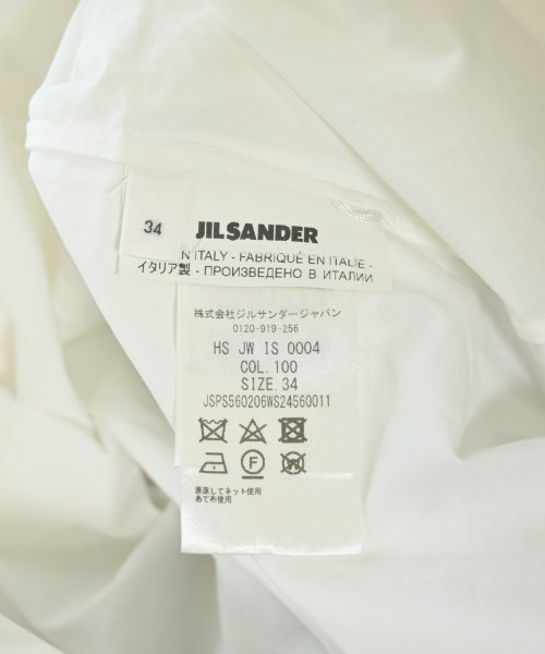 JIL SANDER（ジルサンダー）ブラウス 白 サイズ:34(XXS位) レディース/2200705801089