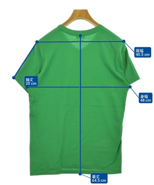 JIL SANDER（ジルサンダー）Tシャツ・カットソー 緑 サイズ:M メンズ/2200703787026