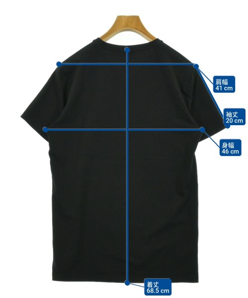 JIL SANDER（ジルサンダー）Tシャツ・カットソー 黒 サイズ:M メンズ/2200703787033