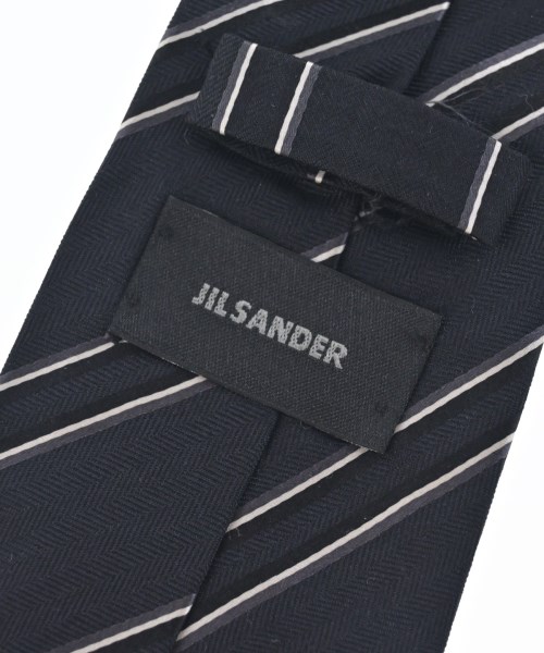 JIL SANDER（ジルサンダー）ネクタイ 黒 サイズ:- メンズ/2200704666115