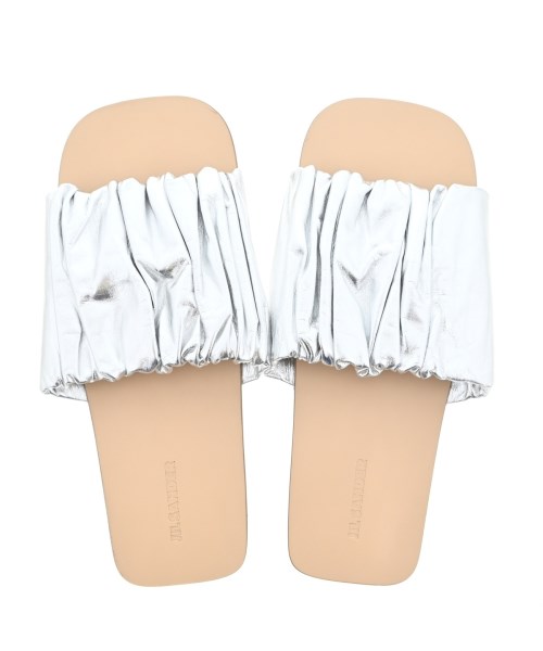 JIL SANDER（ジルサンダー）サンダル シルバー サイズ:38(23cm位) メンズ/2200706079098
