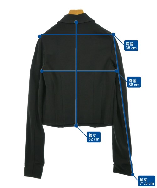 JIL SANDER NAVY（ジルサンダーネイビー）その他 黒 サイズ:34(XXS位) レディース/2200706303018