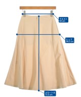 JIL SANDER（ジルサンダー）ロング・マキシ丈スカート ベージュ サイズ:30(XXXS位) レディース/2200703907011