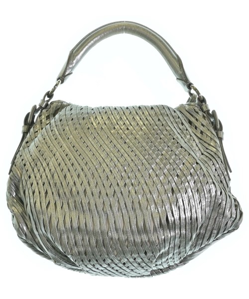 JIL SANDER（ジルサンダー）ハンドバッグ シルバー サイズ:- レディース/2200703673381