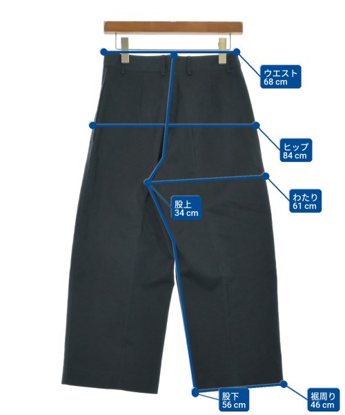JIL SANDER（ジルサンダー）スラックス 紺 サイズ:34(XXS位) レディース/2200706757064
