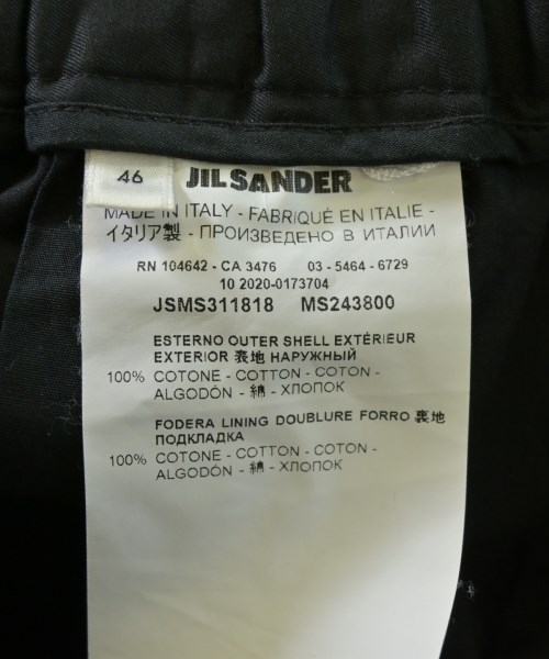 JIL SANDER（ジルサンダー）その他 黒 サイズ:46(M位) メンズ/2200707407029