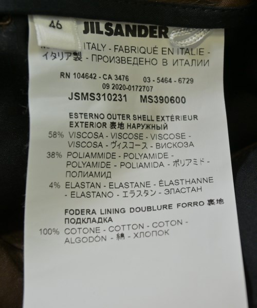 JIL SANDER（ジルサンダー）その他 茶 サイズ:46(M位) メンズ/2200707407166