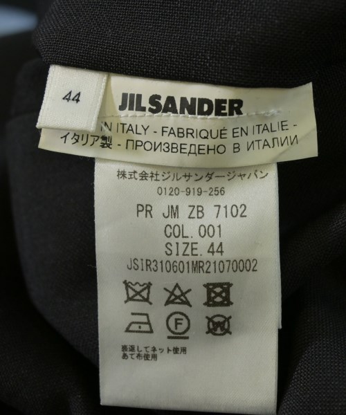 JIL SANDER（ジルサンダー）スラックス 黒 サイズ:44(S位) メンズ/2200707516011