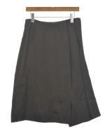 JIL SANDER（ジルサンダー）ひざ丈スカート 茶 サイズ:36(XS位) レディース/2200708211038