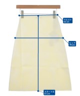 JIL SANDER（ジルサンダー）ひざ丈スカート 白 サイズ:38(S位) レディース/2200708211083