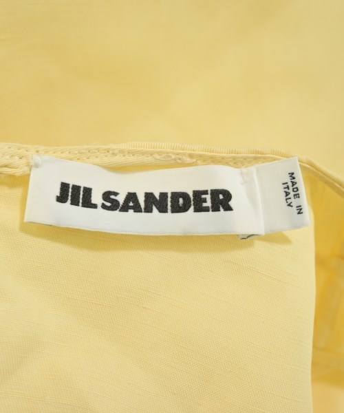 JIL SANDER（ジルサンダー）ワンピース 黄 サイズ:36(XS位) レディース/2200703319074