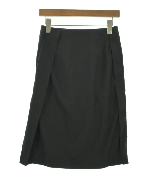 JIL SANDER（ジルサンダー）ひざ丈スカート 黒 サイズ:34(XXS位) レディース/2200708224120