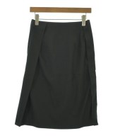 JIL SANDER（ジルサンダー）ひざ丈スカート 黒 サイズ:34(XXS位) レディース/2200708224120