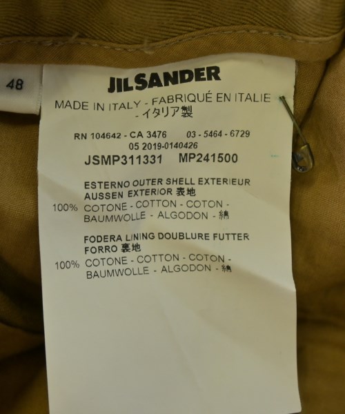 JIL SANDER（ジルサンダー）その他 ベージュ サイズ:48(L位) メンズ/2200709421023
