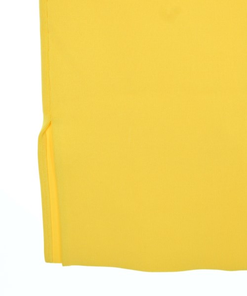 JIL SANDER（ジルサンダー）ひざ丈スカート 黄 サイズ:34(XXS位) レディース/2200709518013