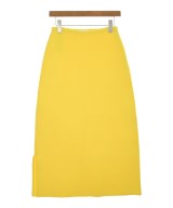 JIL SANDER（ジルサンダー）ひざ丈スカート 黄 サイズ:34(XXS位) レディース/2200709518013