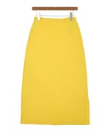 JIL SANDER（ジルサンダー）ひざ丈スカート 黄 サイズ:34(XXS位) レディース/2200709518013