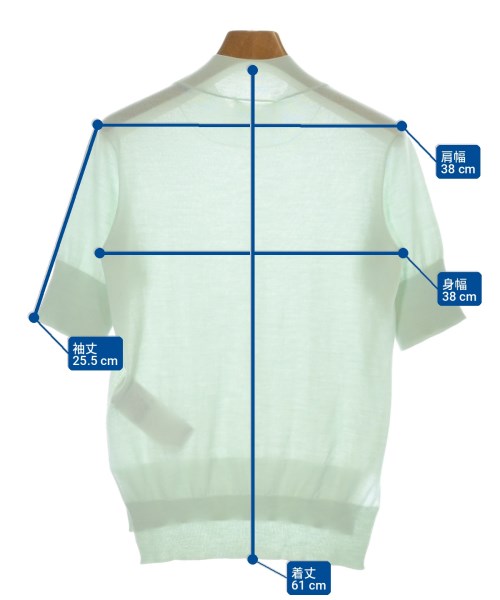 JIL SANDER（ジルサンダー）ニット・セーター 緑 サイズ:34(XXS位) レディース/2200709518044