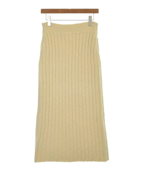 JIL SANDER（ジルサンダー）ひざ丈スカート 白 サイズ:36(XS位) レディース/2200709518051