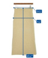 JIL SANDER（ジルサンダー）ひざ丈スカート 白 サイズ:36(XS位) レディース/2200709518051