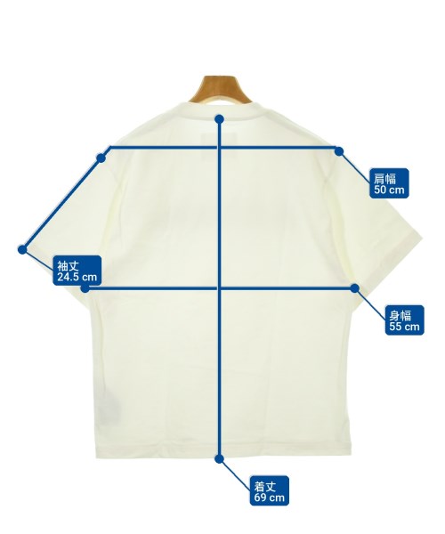 JIL SANDER（ジルサンダー）Tシャツ・カットソー 白 サイズ:M メンズ/2200710181305