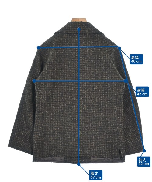 JIL SANDER（ジルサンダー）カジュアルジャケット 茶 サイズ:36(XS位) レディース/2200662607052