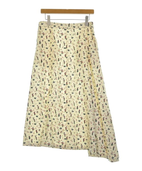 JIL SANDER(ジルサンダー)ロング・マキシ丈スカート 白 サイズ:38(S位)/2200663248018