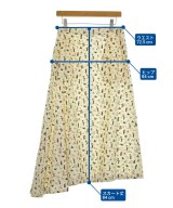 JIL SANDER（ジルサンダー）ロング・マキシ丈スカート 白 サイズ:38(S位) レディース/2200663248018