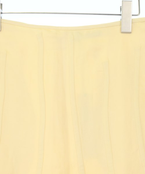 JIL SANDER（ジルサンダー）ひざ丈スカート 黄 サイズ:34(XXS位) レディース/2200663248049