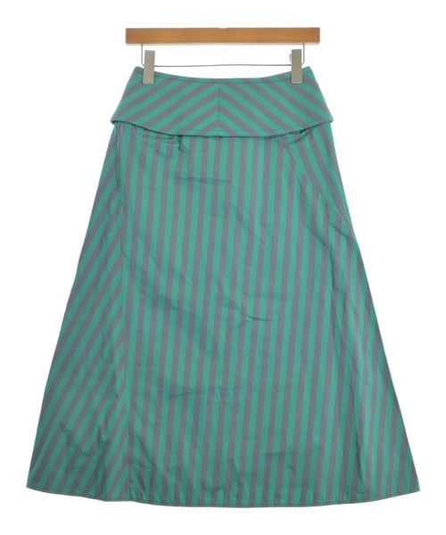 JIL SANDER（ジルサンダー）ロング・マキシ丈スカート 緑 サイズ:32(XXXS位) レディース/2200663351053