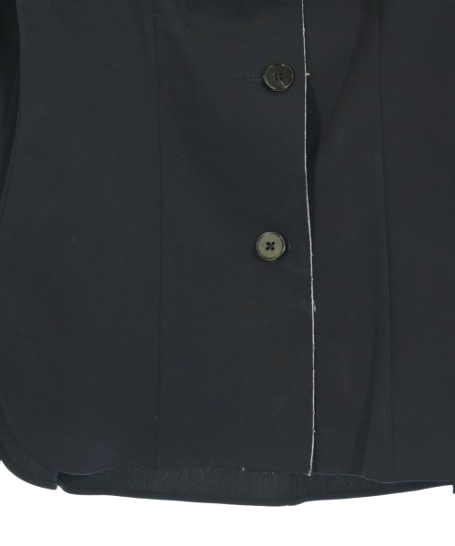 JIL SANDER（ジルサンダー）ノーカラージャケット 黒 サイズ:32(XXXS位) レディース/2200655424109