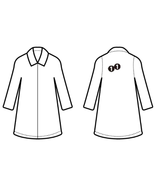 JIL SANDER（ジルサンダー）ステンカラーコート 白 サイズ:46(M位) メンズ/2200664760137