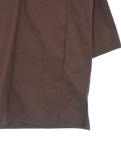 JIL SANDER（ジルサンダー）ブラウス 茶 サイズ:30(XXS位) レディース/2200665818547