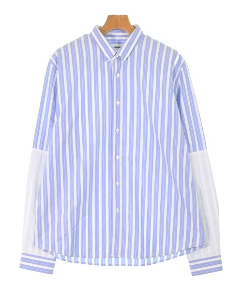 JIL SANDER(ジルサンダー)カジュアルシャツ 青 サイズ:42(XXL位)/2200666125019