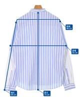 JIL SANDER（ジルサンダー）カジュアルシャツ 青 サイズ:42(XXL位) メンズ/2200666125019