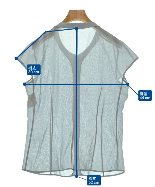 JIL SANDER（ジルサンダー）ブラウス グレー サイズ:38(S位) レディース/2200666455031