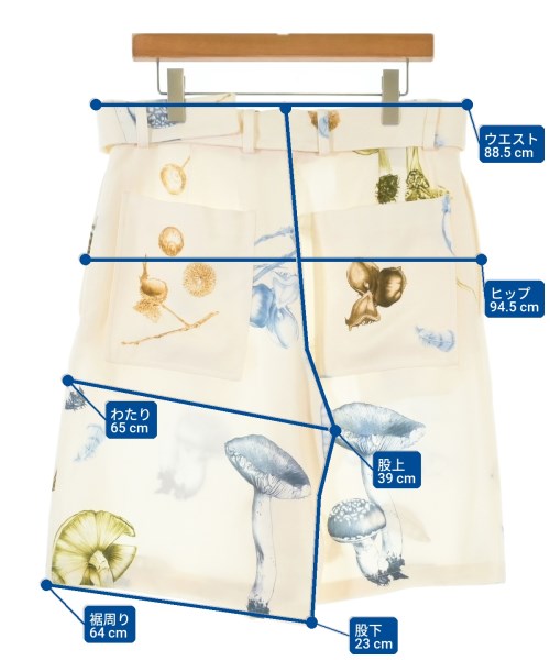 JIL SANDER（ジルサンダー）ショートパンツ 白 サイズ:46(M位) メンズ/2200666987020