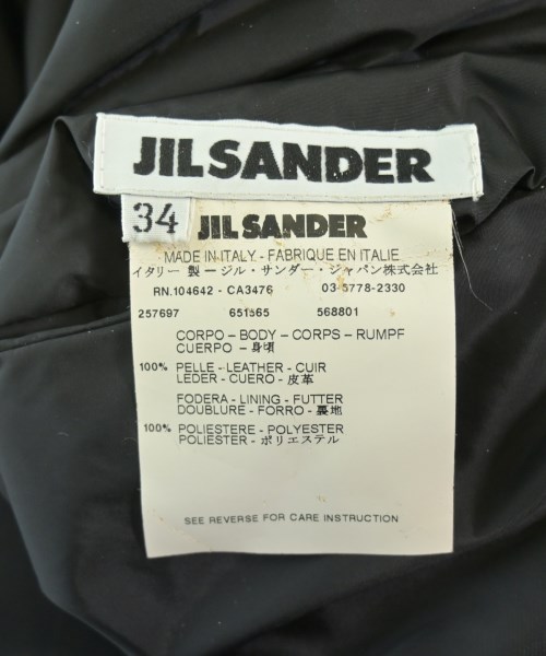 JIL SANDER（ジルサンダー）カジュアルジャケット 黒 サイズ:34(XXS位) レディース/2200668220019