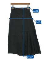 JIL SANDER（ジルサンダー）ロング・マキシ丈スカート 黒 サイズ:32(XXS位) レディース/2200669412017