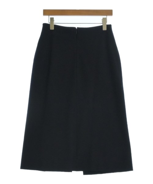 JIL SANDER（ジルサンダー）ひざ丈スカート 紺 サイズ:34(XXS位) レディース/2200670396177