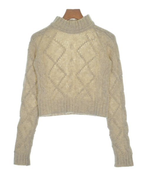 JIL SANDER(ジルサンダー)ニット・セーター ベージュ サイズ:34(XXS位)/2200667982031